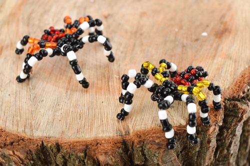Deko Figuren handmade Deko Elemente schön Deko Spinnen 2 Stück Deko Ideen Haus  - MADEheart.com
