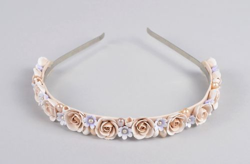 Handmade stylish hairband beautiful female accessory designer hairband - MADEheart.com