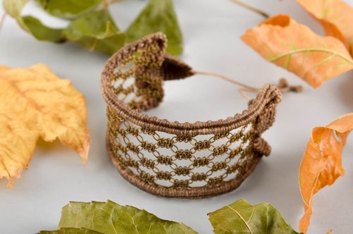 Makramee Armband Handgefertigt originelles Geschenk Accessoire für Frauen  - MADEheart.com