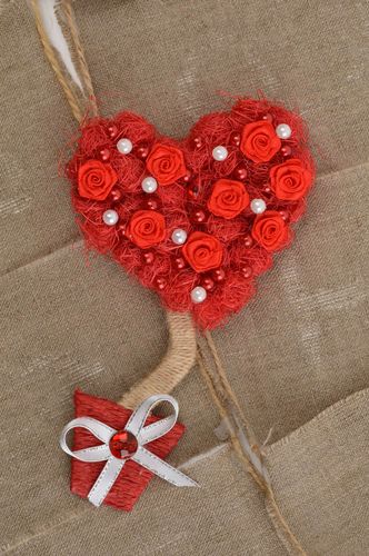 Handmade individueller Magnet Designer Geschenk Magnet für Kühlschrank Herz - MADEheart.com