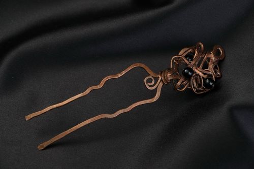 Copper hairpin - MADEheart.com