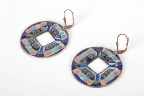 Earrings Made of Copper - MADEheart.com