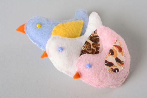 Set of fabric toys Birdies - MADEheart.com