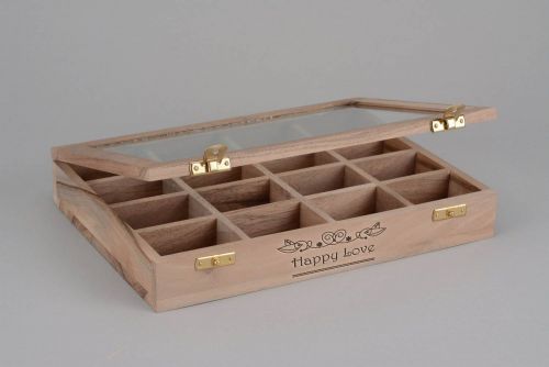 Personalised gift, blank box made of wood - MADEheart.com