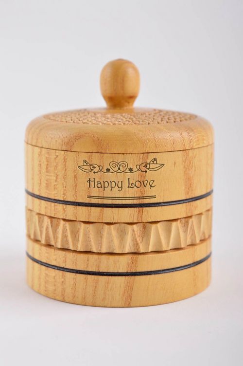 Персонализированный подарок, деревянная шкатулка ручной работы шкатулка из дерева шкатулка для мелочей - MADEheart.com