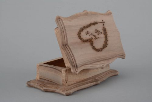 Персонализированный подарок, шкатулка-заготовка из дерева - MADEheart.com