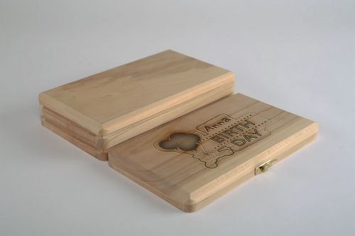 Personalised gift, blank box - MADEheart.com