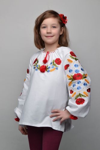 Embroidered blouse for child - MADEheart.com