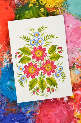 Karte für Geburtstag handmade Geschenk Design Grusskarte schöne Geburtstagskarte - MADEheart.com