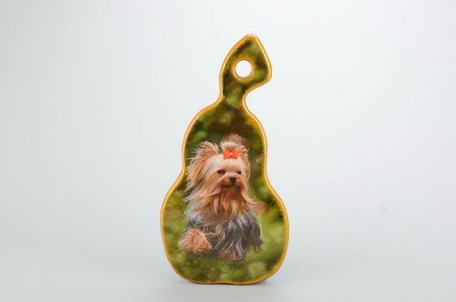 Tabla decorativa Perrito - MADEheart.com