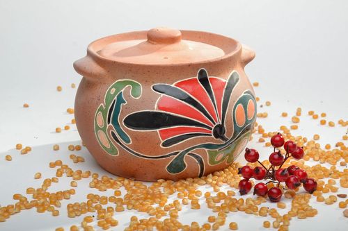 Marmite en terre cuite faite main - MADEheart.com