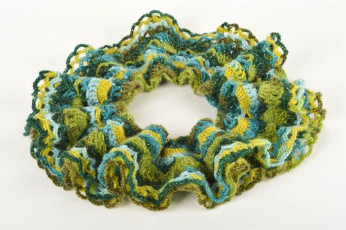 Handmade crochet scarf designer scarves ladies scarf women accessories - MADEheart.com
