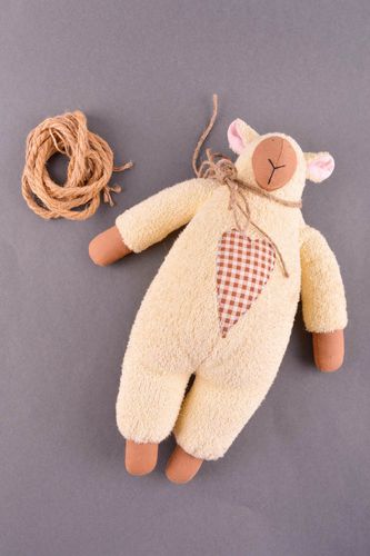 Handmade lamb stuffed toys interior soft toys for children nursery decor - MADEheart.com