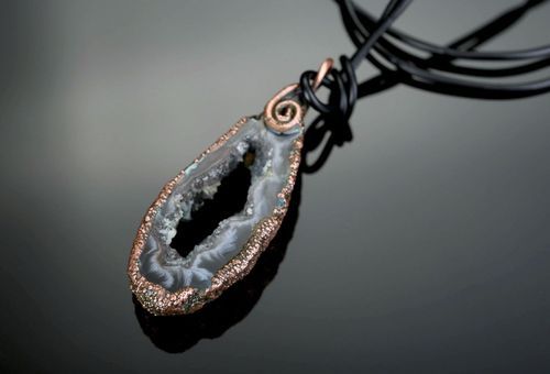Pendant with agate Rift - MADEheart.com