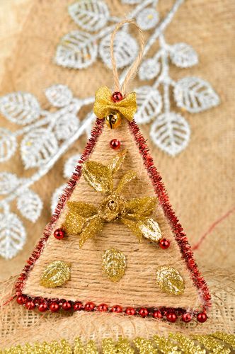 Handmade Deko Tannenbaum Schmuck Deko Wohnung Dekoration Weihnachten bunt grell - MADEheart.com