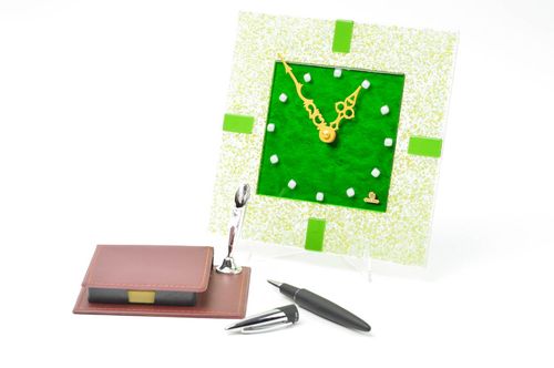 Reloj de pared hecho a mano decoración de interior regalo original para amigo - MADEheart.com