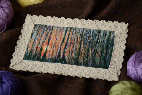 Kühlschrank Bild Magnet mit Plattstickerei - MADEheart.com