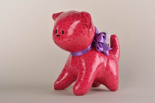 Stylish leather toys decorative interior toy stuffed toys collectible toys - MADEheart.com