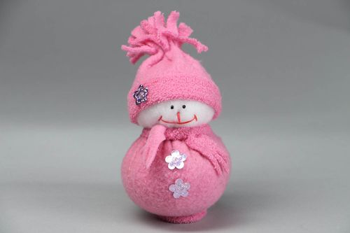 Brinquedo macio Boneco de neve - MADEheart.com