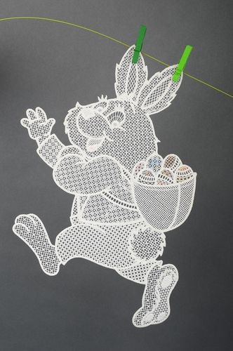 Schöner Tannenbaum Schmuck handmade Deko für Weihnachten Deko Anhänger Hase - MADEheart.com