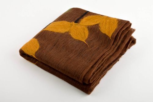Bufanda de lana rayada estilosa accesorio de moda artesanal regalo para mujer - MADEheart.com