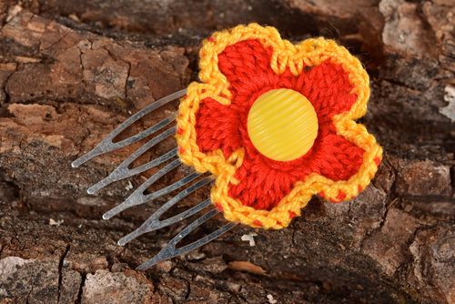 Handmade Haar Kamm Haar Accessoires Haarschmuck Blumen originelle Geschenke - MADEheart.com