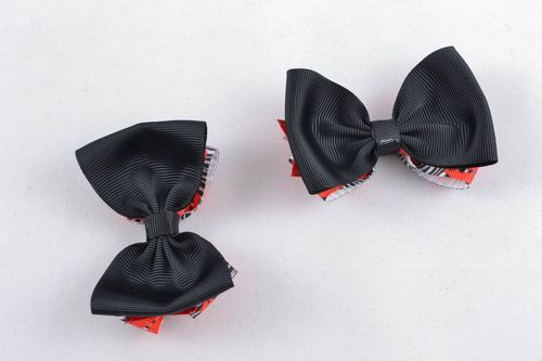 Hair ribbon bow - MADEheart.com