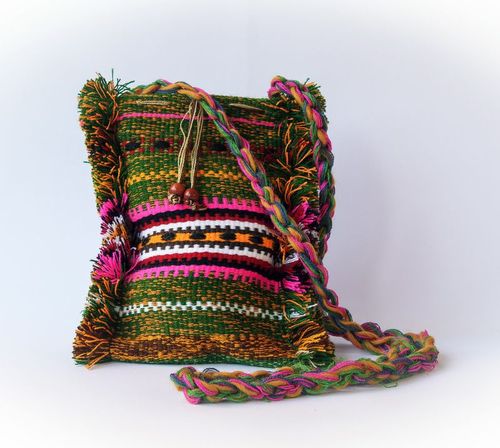 Textile purse - MADEheart.com