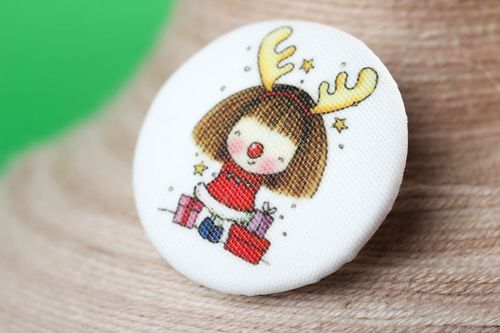 Botón de plástico artesanal accesorio para ropa botón original para niños - MADEheart.com