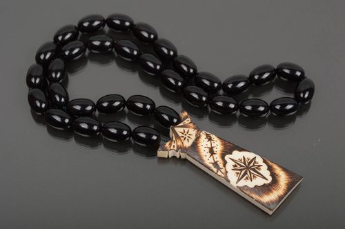 Handmade rosary designer rosary gift for men unusual accessory gift ideas - MADEheart.com