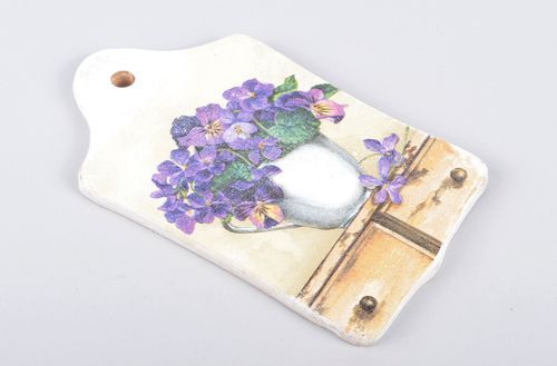 Planche à découper fait main Ustensile de cuisine bois de hêtre Déco cuisine - MADEheart.com