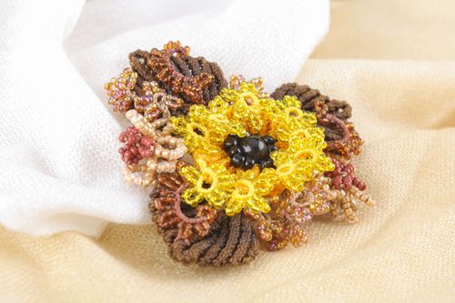 Bright badge brooch - MADEheart.com