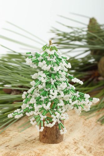 Designer handmade present beautiful lovely accessories unusual Christmas tree - MADEheart.com
