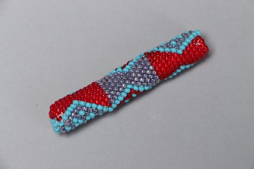 Ciondolo con perline fatto a mano collana artigianale accessorio da donna - MADEheart.com