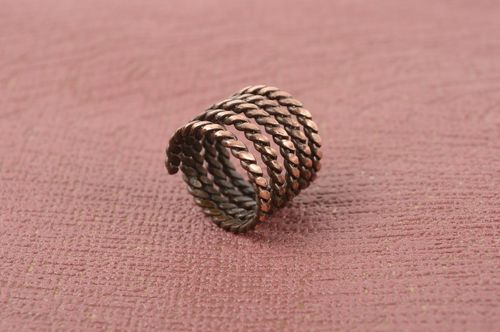 Handcrafted jewelry seal ring designer accessories rings for women metal jewelry - MADEheart.com