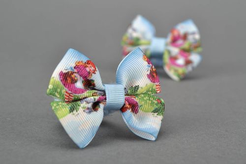 Scrunchies with bows - MADEheart.com
