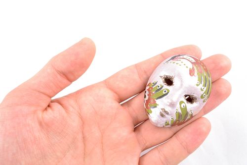 Clay souvenir mask for decor - MADEheart.com