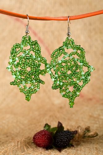 Handmade earrings designer earrings beaded jewelry best gifts for women - MADEheart.com