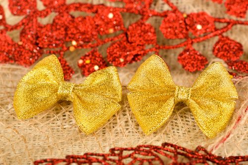 Handmade barrettes stylish hairstyles hair accessories hair bow for babies - MADEheart.com