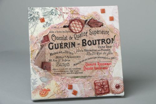 Tableau décoratif sur toile fait main - MADEheart.com