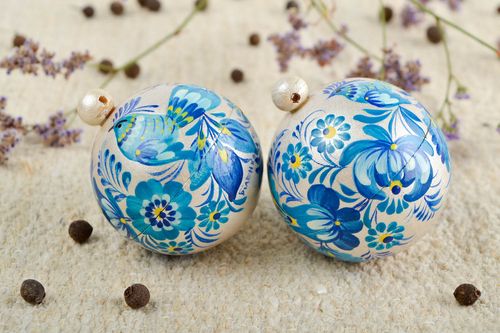 Decoraciones navideñas hechas a mano elementos decorativos regalo original - MADEheart.com