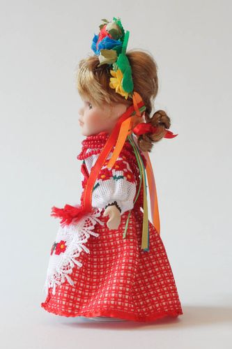 Homemade ethnic doll Ukrainian Pretty Girl - MADEheart.com