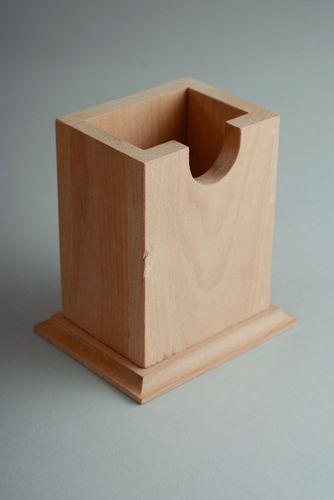 Holz Rohling für Visitenkarten Box - MADEheart.com