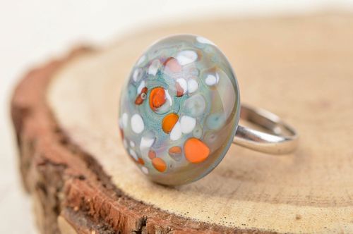 Anillo original hecho a mano bisutería artesanal regalo para mujer joven - MADEheart.com