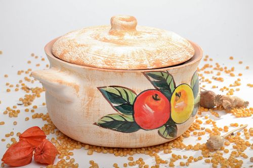 Cazuela de barro grande - MADEheart.com