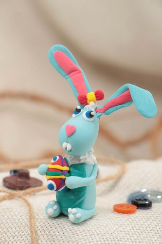Statuetta in argilla polimerica fatta a mano figurina decorativa darredo - MADEheart.com