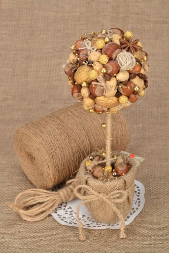 Homemade topiary Nuts - MADEheart.com