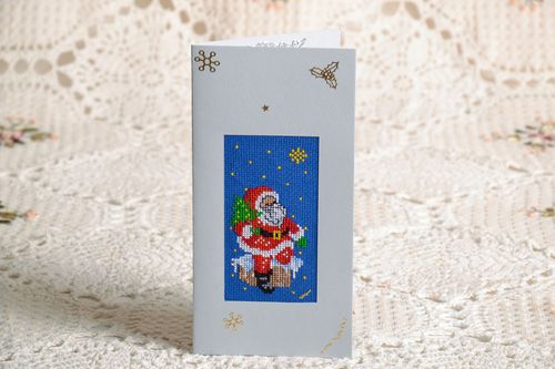 Cartão de felicitação feito à mão de Natal  - MADEheart.com
