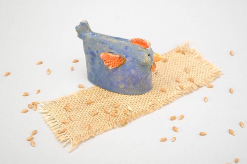 Estatueta de argila Galinha - MADEheart.com