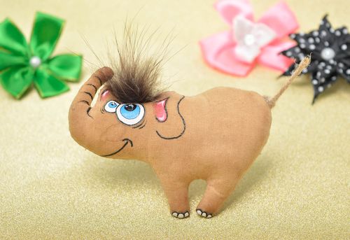 Imán para refrigerador artesanal souvenir original imán de nevera Elefante - MADEheart.com